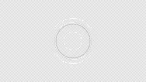 Shape animation loop.HUD circle seamless animation. Video stock 155837458