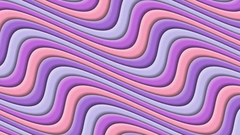Shape Background of Swirling Colored Lines – Abstract Looping Animation Stock Footage 331729656