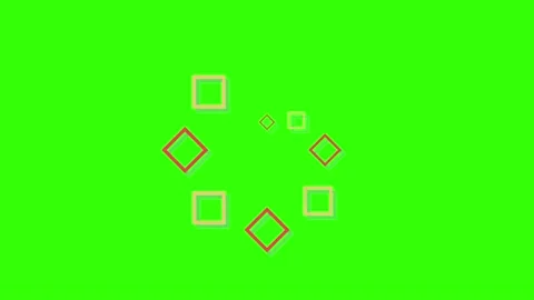 Shape - Bounce Green Screen Stock Video #7 Stock Footage 238668115
