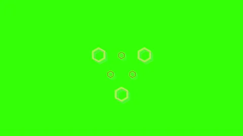 Shape - Bounce Green Screen Stock Video #10 Stock Footage 238668117