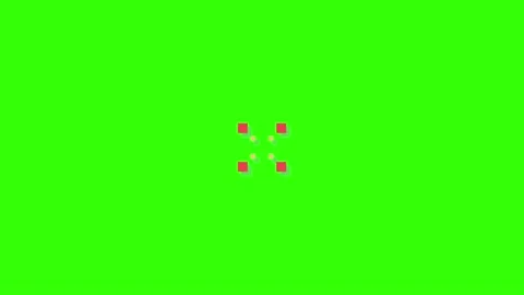 Shape - Bounce Green Screen Stock Video #15 Stock Footage 238668119