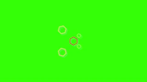 Shape - Bounce Green Screen Stock Video #24 Stock Footage 238668148