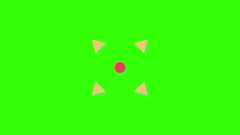 Shape - Bounce Green Screen Stock Video #25 Stock Footage 238668149