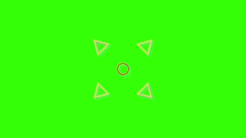 Shape - Bounce Green Screen Stock Video #28 Stock Footage 238668167