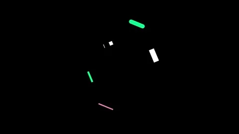 Shape brust elements pack Stock Footage 295118985