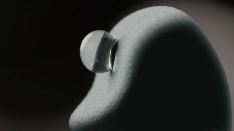 Shape Changing and Moving Form in green Stock Footage 255680412