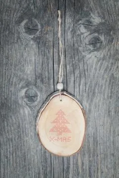 Shape of a Christmas tree Stock Photos
