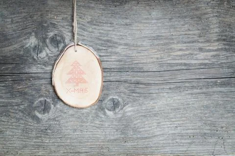 Shape of a Christmas tree Stock Photos