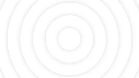 Shape of Circles. Soft white tones. Looped Background in 4k Video stock 241017067