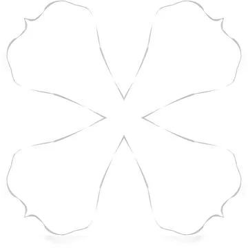 Shape Clean Abstract Rounded Shapes for Branding and Web Design イラスト素材