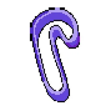 Shape cookie cutter pixel art vector illustration Stock Illustration