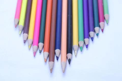 Shape the creativity with this colors Stock Photos