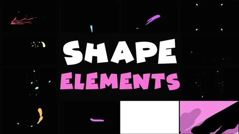 Shape Elements | After Effects  After Effects	Stock