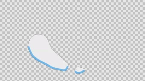 Shape Elements Pack. 31 stylish hand drawn Shape Elements. Pre-rendered with alp Stock Footage 68064502