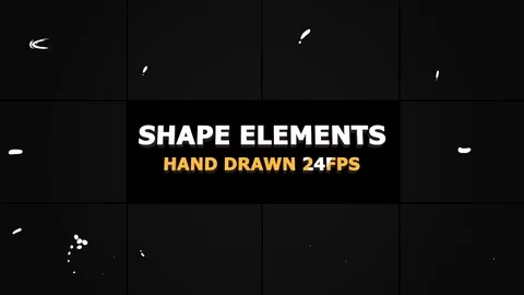 Shape Elements Pack Catálogo de After Effects