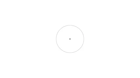 Shape flat seamless black white looped background Stock Footage 172224275