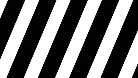Shape flat seamless black white looped background Stock Footage 172549370