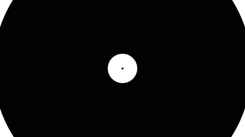 Shape flat seamless black white looped background Stock Footage 187138036