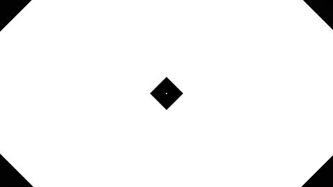 Shape flat seamless black white looped background Stock Footage 187138766