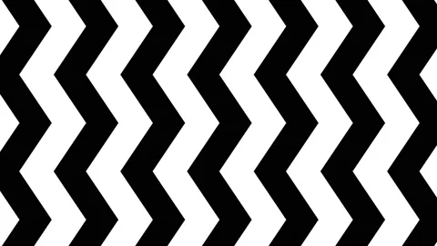 Shape flat seamless black white looped background Stock Footage 187139258