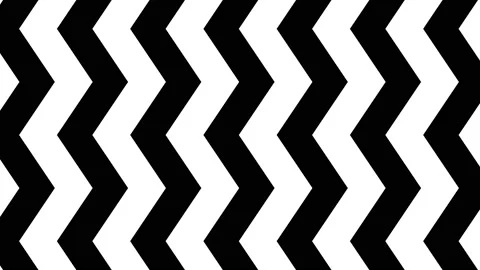 Shape flat seamless black white looped background Stock Footage 187139545
