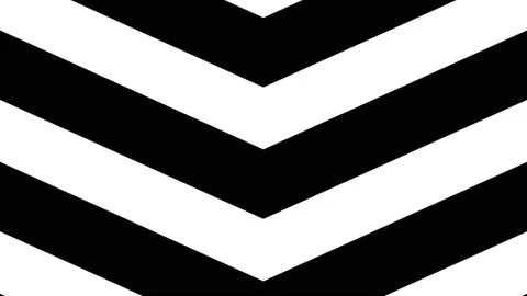 Shape flat seamless black white looped background Stock Footage 187139813