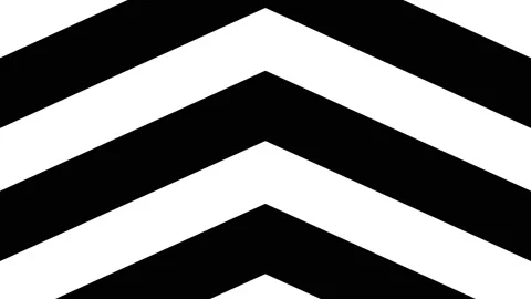 Shape flat seamless black white looped background Stock Footage 187140900