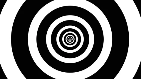 Shape flat seamless black white looped background Stock Footage 187142939