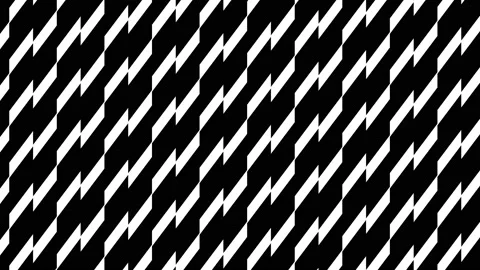 Shape flat seamless black white looped background Stock Footage 187143451