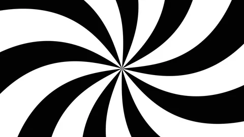 Shape flat seamless black white looped background Stock Footage 187147339