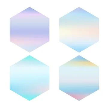 Shape gradient rhombus in blue. Beautiful element for postcards, discounts, y Stock Illustration