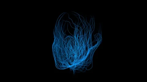 The shape of the head of the yarns Stock Footage 59100324