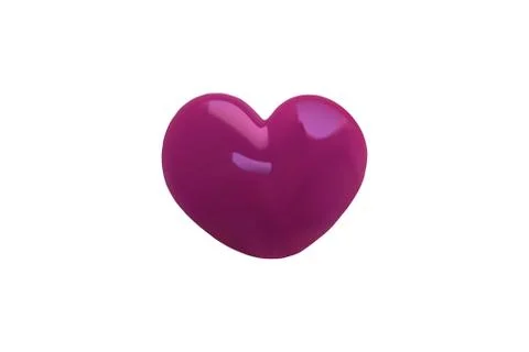 The shape of a heart. Stock Illustration