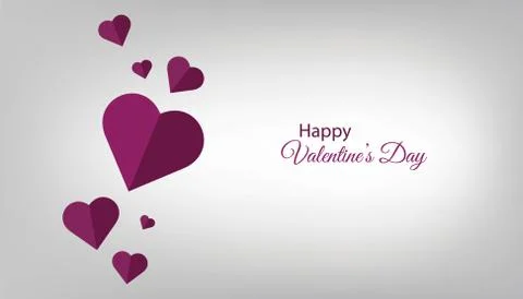 Shape of Heart Love Abstract Vector Background Stock Illustration