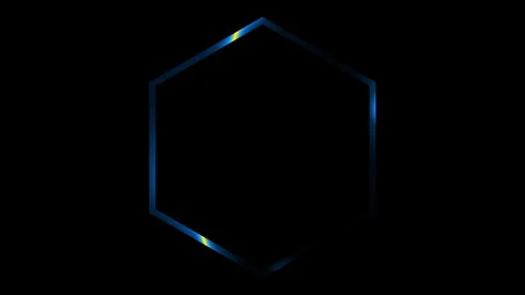 Shape Hexagon Stock-Footage 293931757