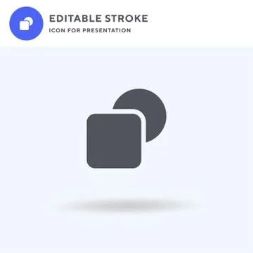 Shape icon vector, filled flat sign, solid pictogram isolated on white, logo  イラスト素材