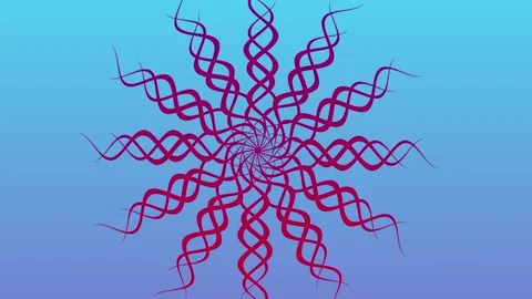 Shape Illusion Background Moving Shape Consisting of Solid Sky Stock Footage 185985462