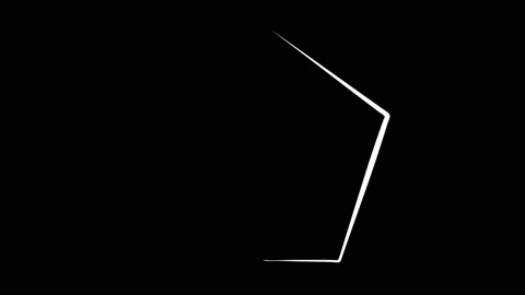 Shape lines alpha 18 Stock Footage 211287107