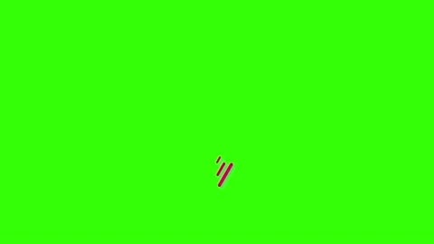 Shape - Lines Green Screen Stock Video #17 Stockbeeldmateriaal 238667410