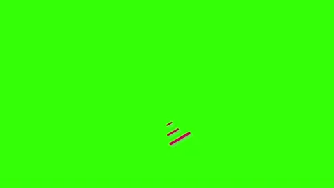 Shape - Lines Green Screen Stock Video #18 Stockbeeldmateriaal 238667412