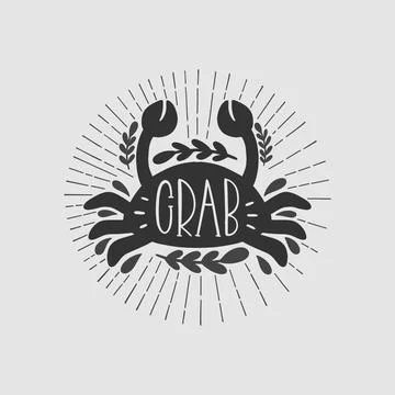 Shape logo design.Hand drawn graphic abstract.Element isolated in white Stock Illustration