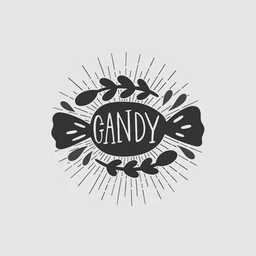 Shape logo design.Hand drawn graphic abstract.Element isolated in white Stock Illustration