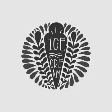 Shape logo design.Hand drawn graphic abstract.Element isolated in white Stock Illustration