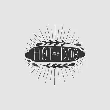 Shape logo design.Hand drawn graphic abstract.Element isolated in white Stock Illustration