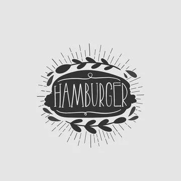 Shape logo design.Hand drawn graphic abstract.Element isolated in white Stock Illustration