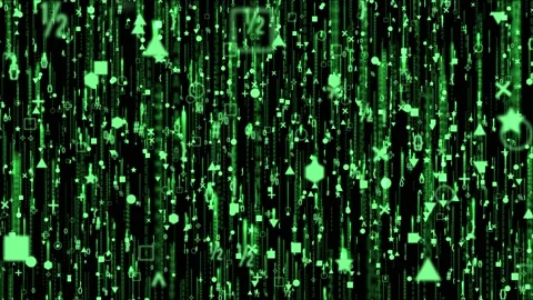 Shape Matrix BG 01 Stock Footage 196320072