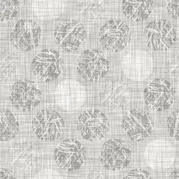 Shape motif seamless pattern. Organic yarn close up weave fabric for wallpaper Stock Illustration