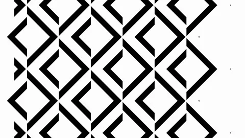 Shape pattern black white background Stock Footage 170944080