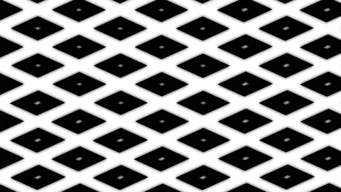 Shape pattern black white background Stock Footage 170944738