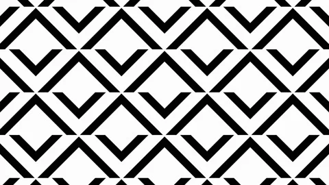 Shape pattern black white background Stock Footage 170945117